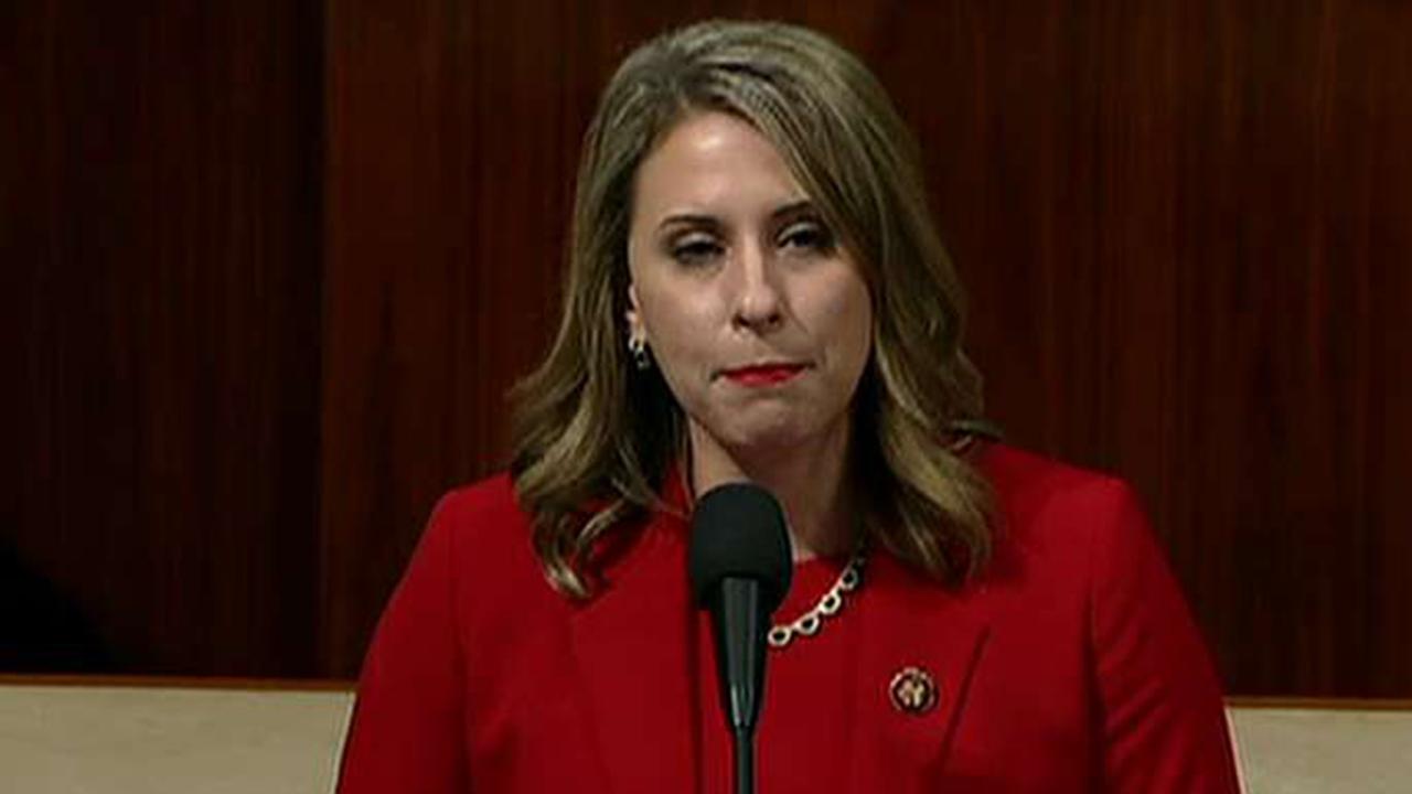 Rep. Katie Hill resigns because of a 'misogynistic culture'