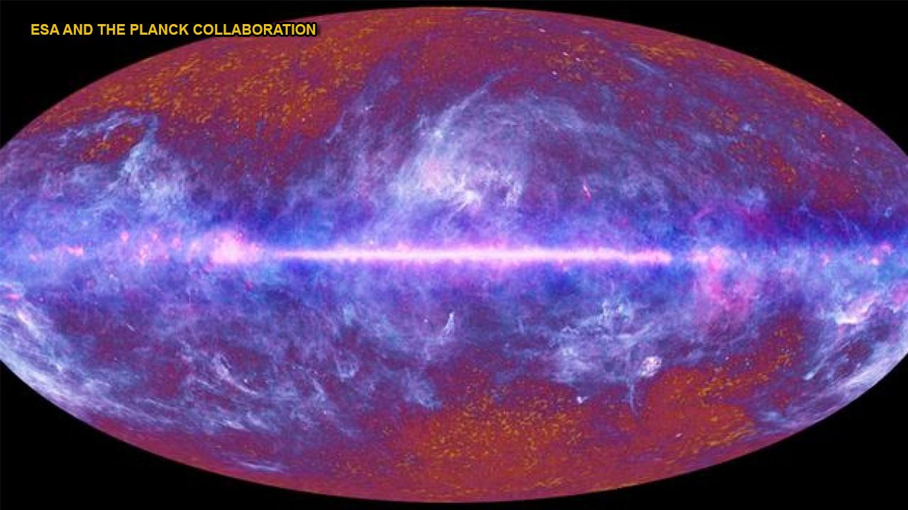 Universe curved like giant inflated balloon: study