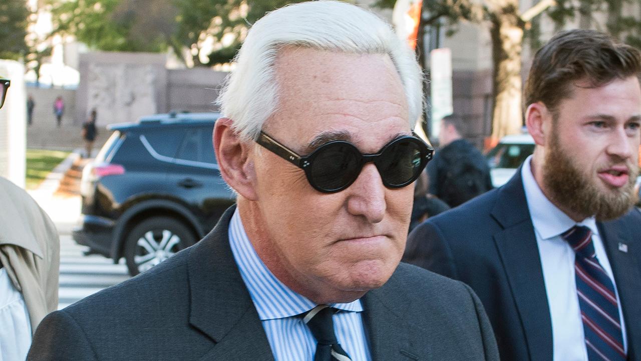 Roger Stone arrives in court feeling 'much better' after claiming food poisoning