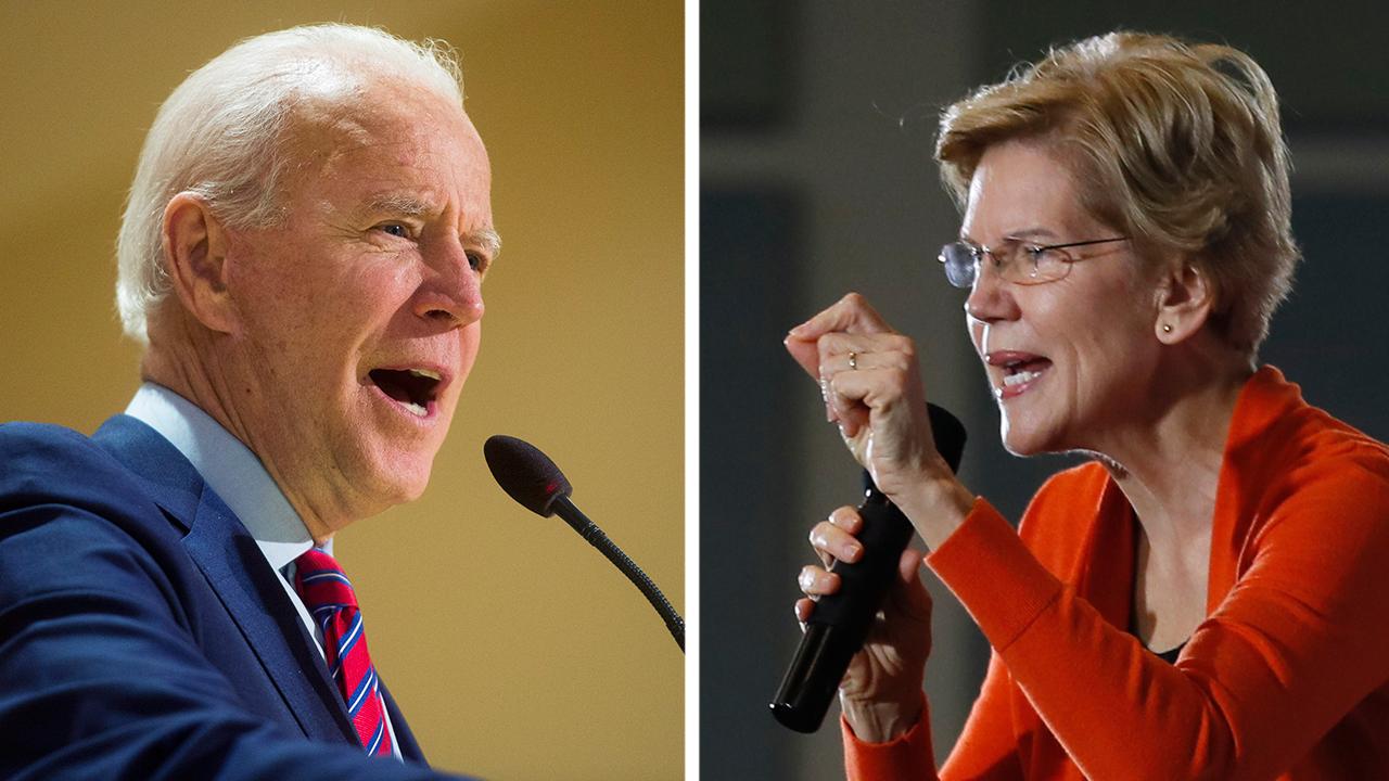 Joe Biden accuses Elizabeth Warren of 'elitism'