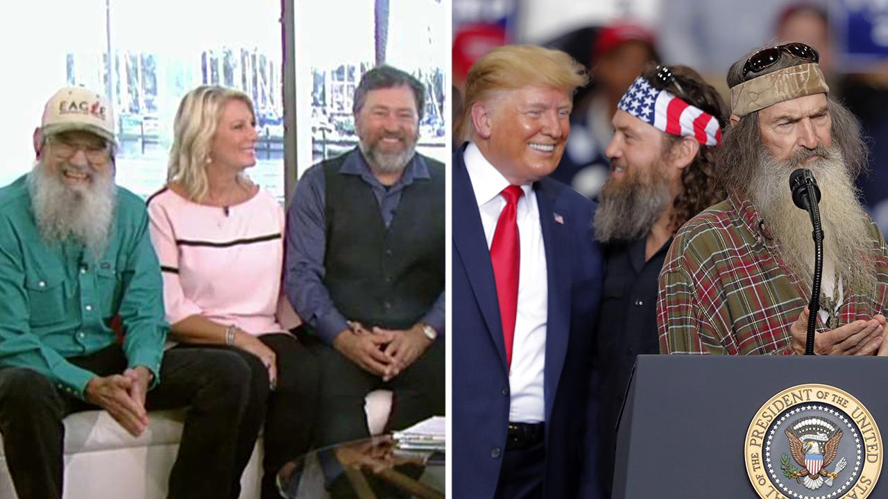 Former 'Duck Dynasty' stars slam impeachment probe after family joins Trump onstage in Louisiana 
