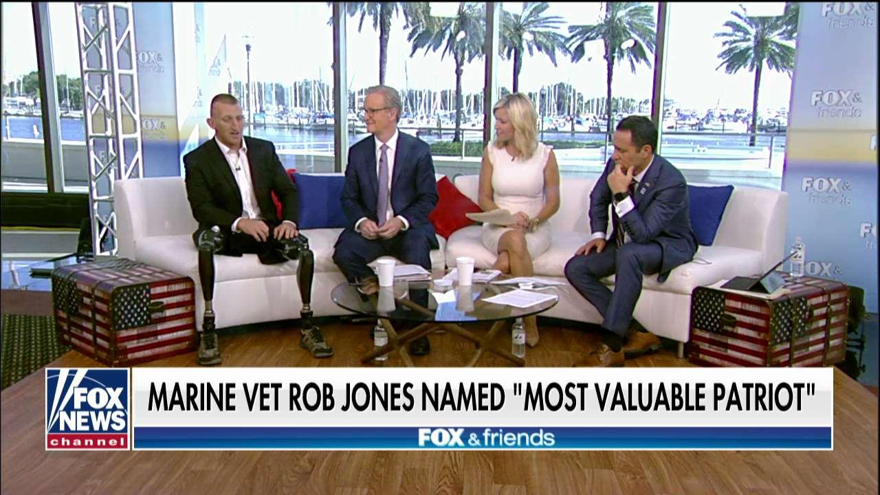 Marine Vet Rob Jones named 'Most Valuable Patriot'
