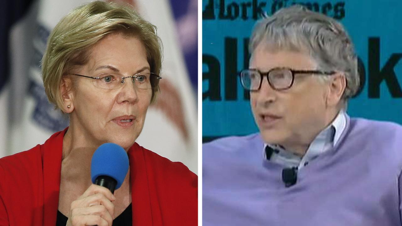 Bill Gates blasts Elizabeth Warren's wealth-tax plan
