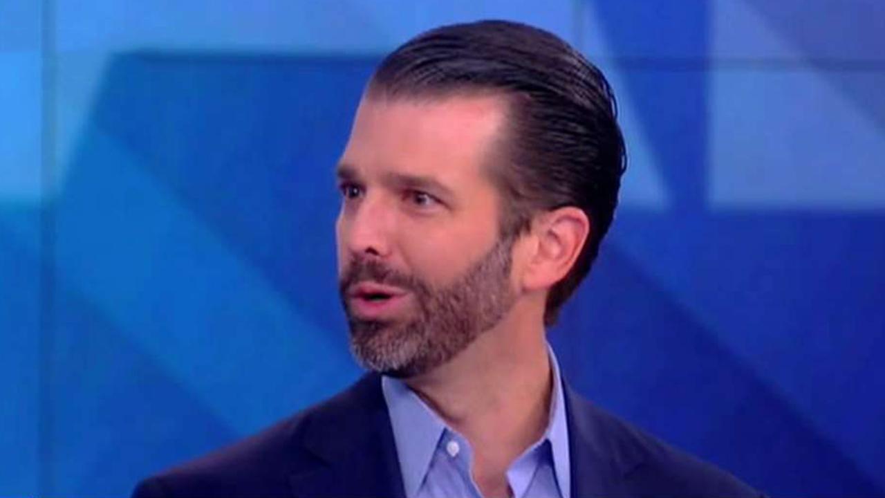 Donald Trump Jr Clashes With The View Co Hosts Fox News Video