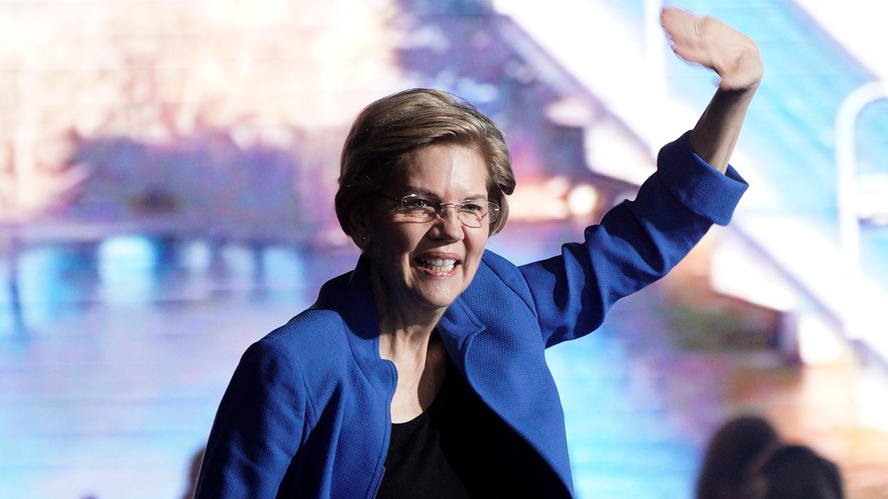Moderate Democrats express increasing concern that Elizabeth Warren is too liberal to beat President Trump