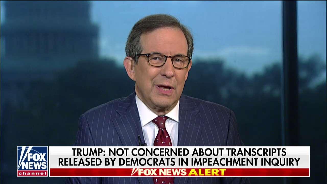 Chris Wallace on impeachment probe: bottom line is nothing has changed