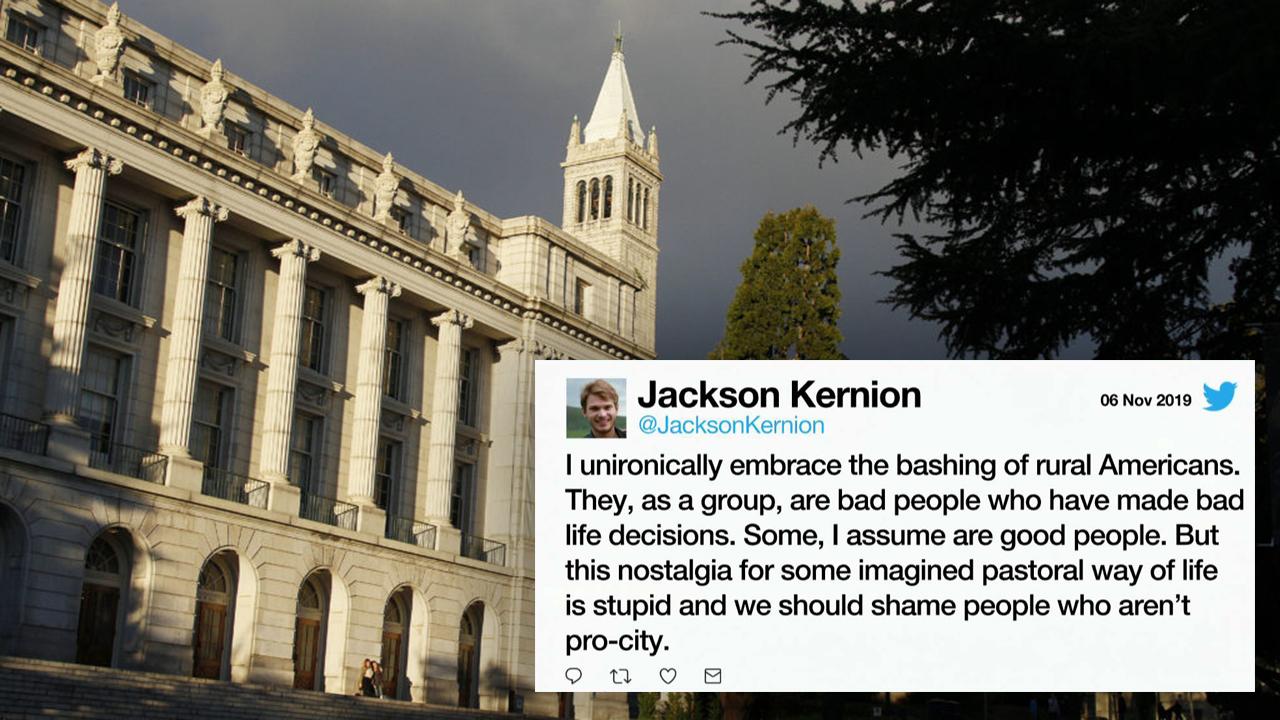 Berkeley instructor calls rural Americans 'bad people' in now-deleted tweet