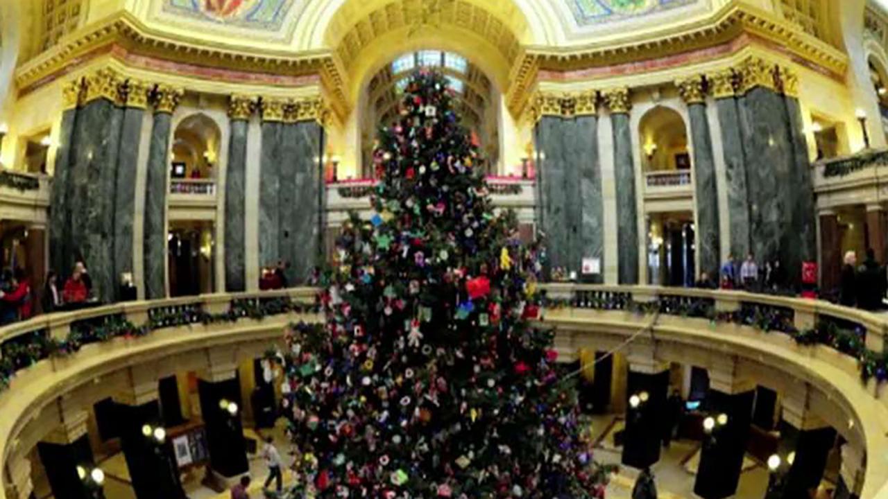Scott Walker outraged over new Wisconsin governor's 'holiday tree' designation