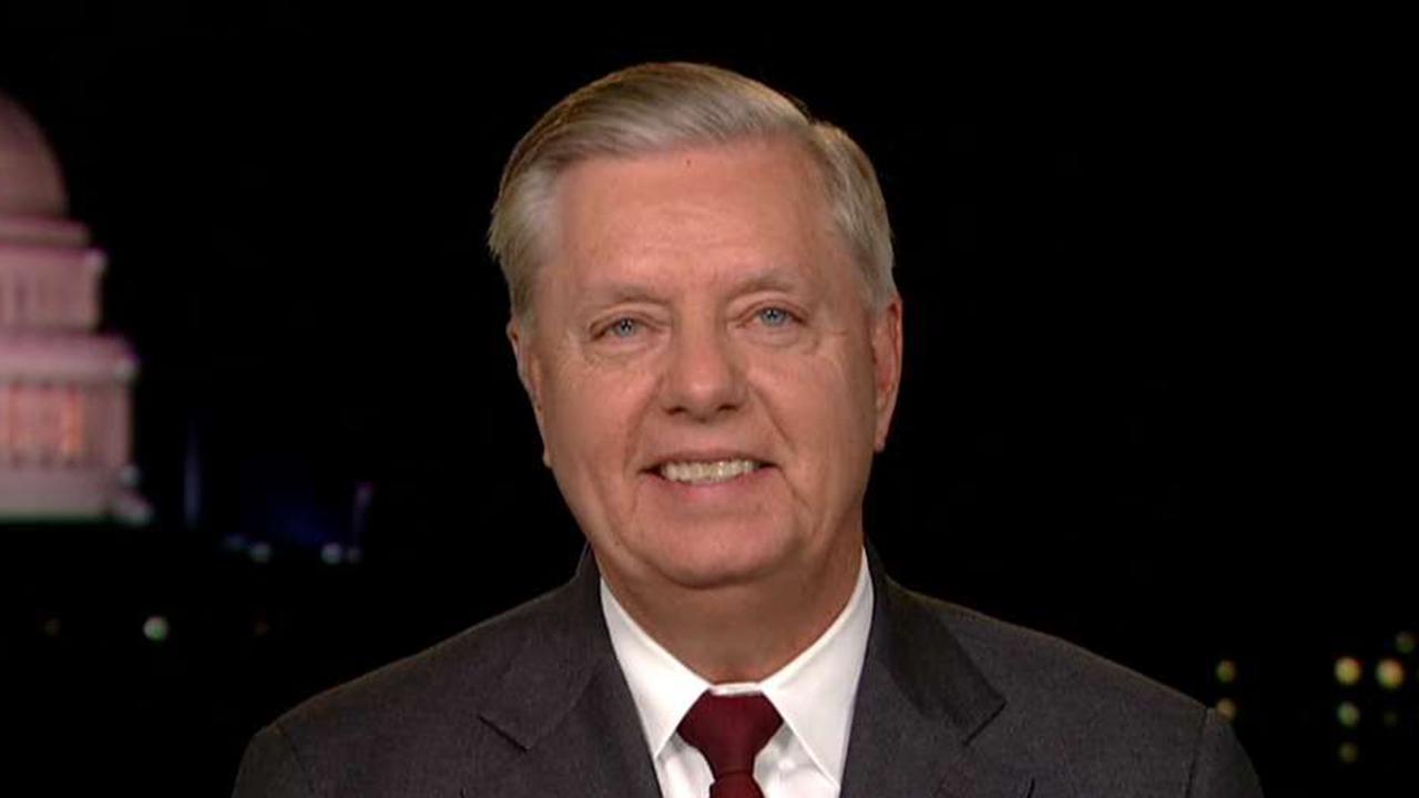 Lindsey Graham looks ahead to the start of impeachment proceedings