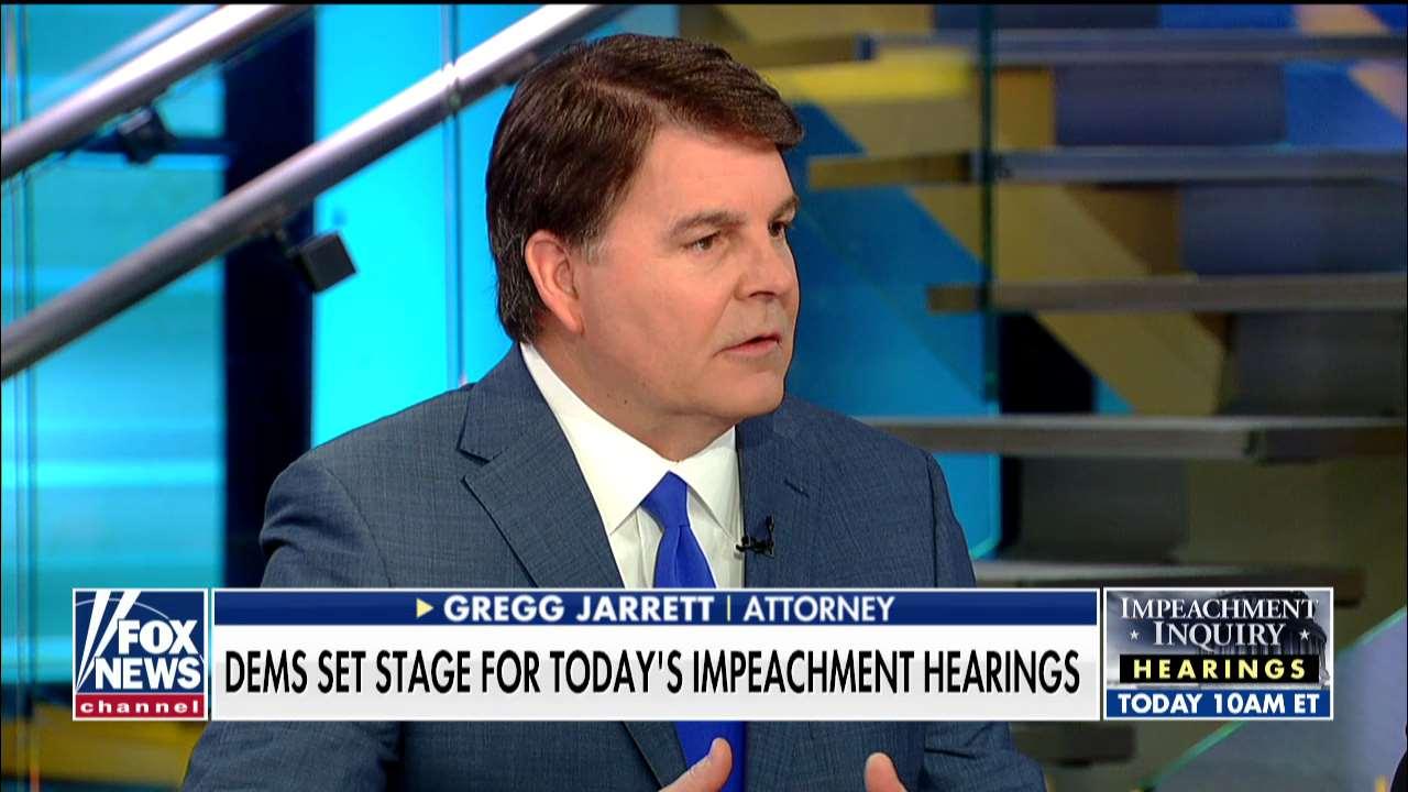 Gregg Jarrett breaks down today's impeachment hearings