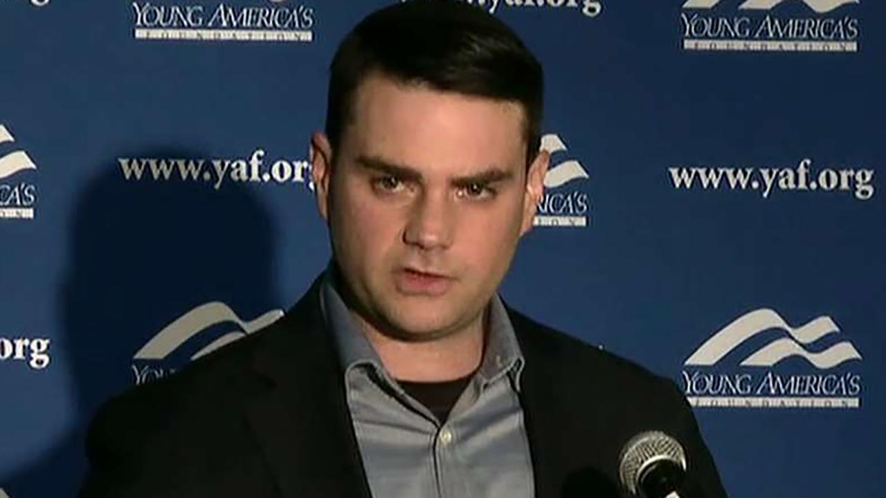 Ben Shapiro fires back at Boston University student group 'triggered' by upcoming speech