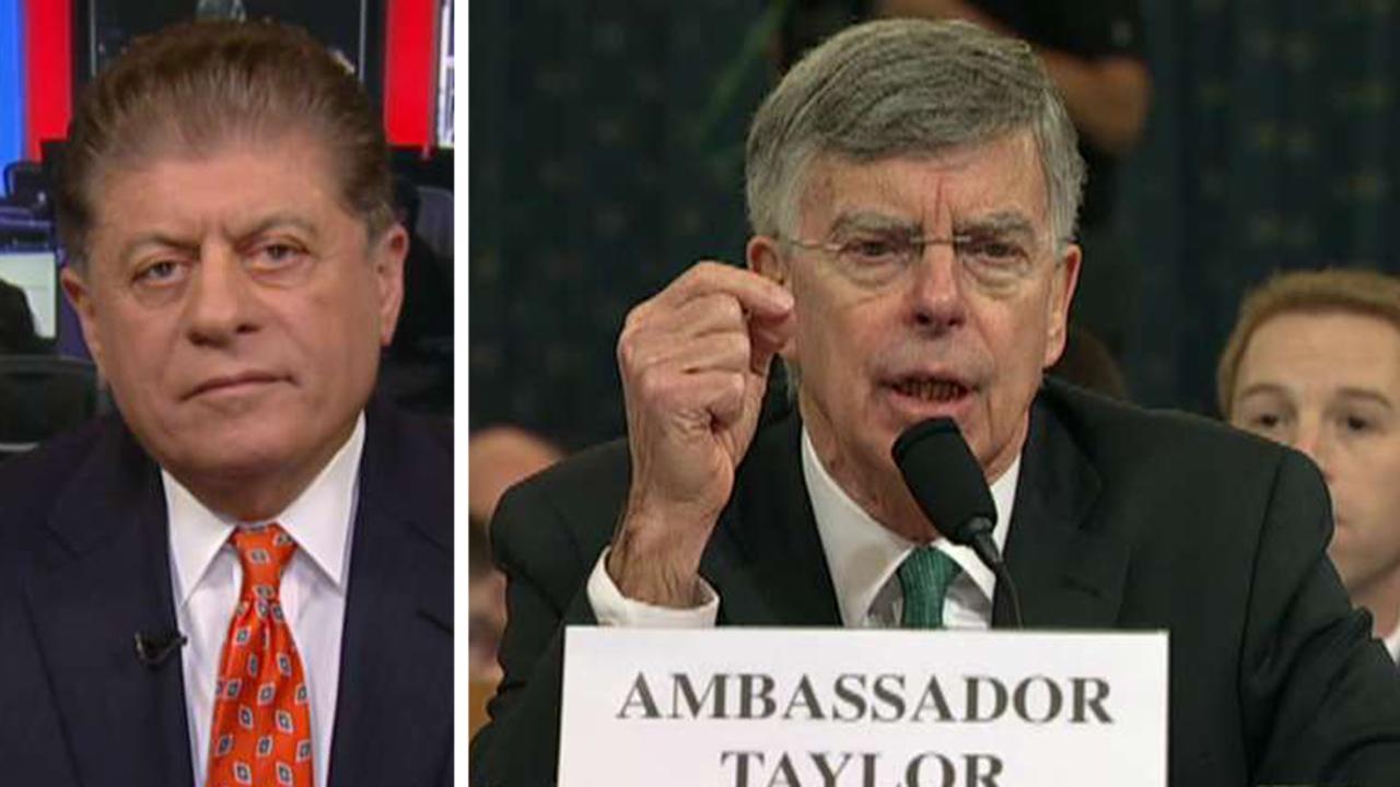 Napolitano on the public impeachment hearing: It doesn't appear that anybody's mind was changed