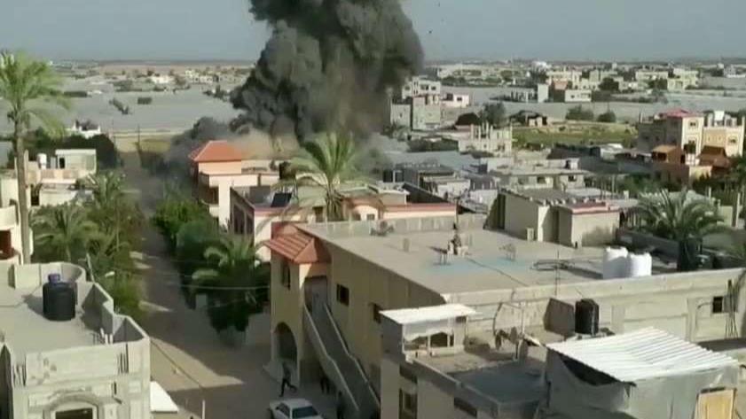 Israeli jets pound Islamic Jihad targets in Gaza as militants fire rockets into southern Israel
