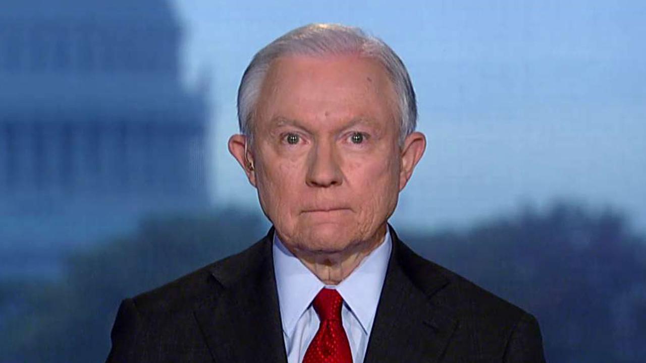 Jeff Sessions urges Democrats to 'consider the Constitution'