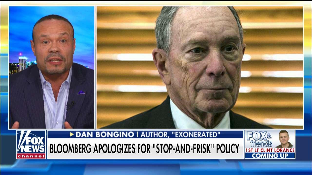 Dan Bongino slams Bloomberg: 'Stop-and-frisk' worked and he looks 'weak' with apology 
