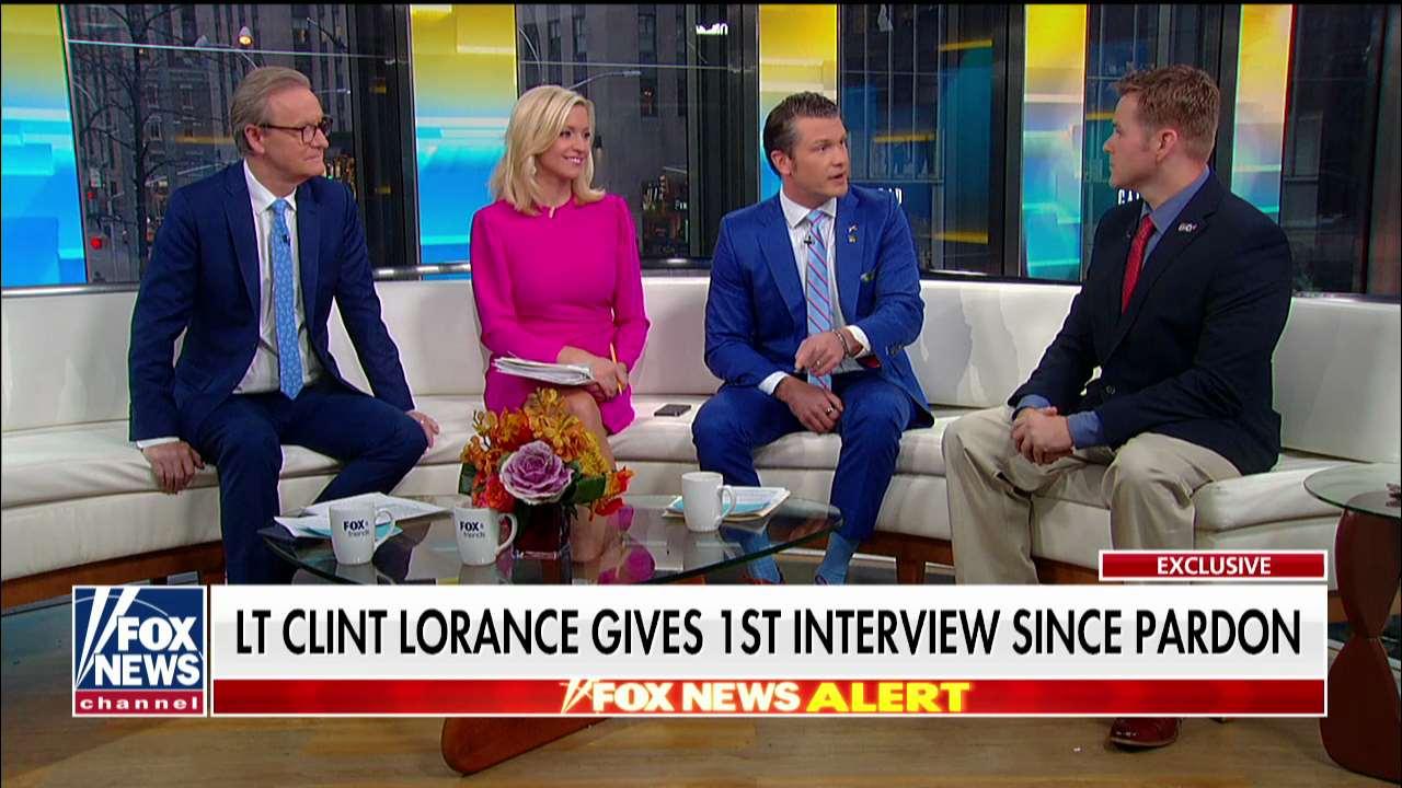 Lt. Clint Lorance responds to Joe Biden's criticism of his presidential pardon:  'Doubt he really believes that'