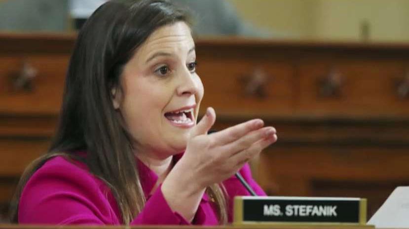 Rep. Elise Stefanik becomes left's latest target after confronting Schiff at impeachment hearings