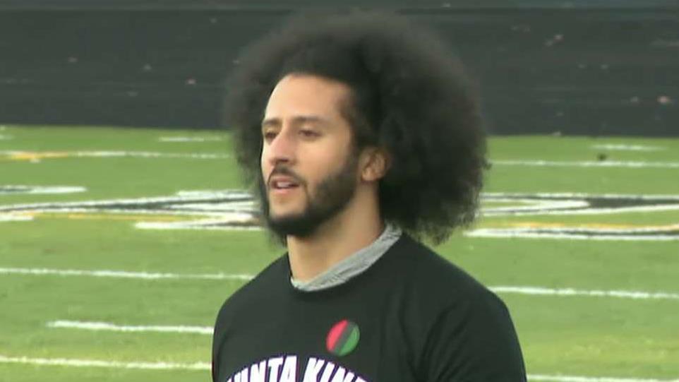 Former NFL player Jack Brewer reacts to quarterback Colin Kaepernick setting his own rules for his NFL workout.