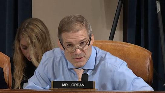 Jordan to Vindman: 'Your boss had concerns about your judgment'
