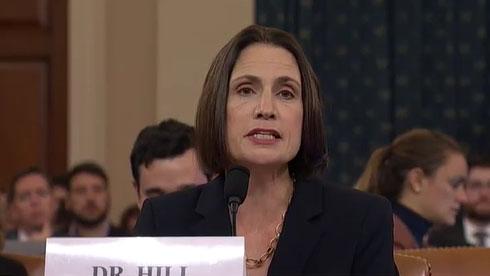 Fiona Hill: Many officials 'bet on the wrong horse'