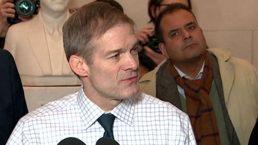 Rep. Jim Jordan: Impeachment inquiry is not good for our nation