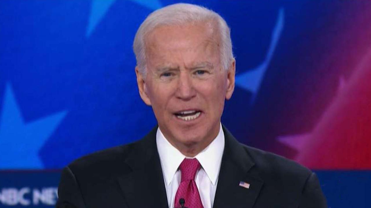 Joe Biden tries to keep focus on platform amid attacks from rivals, family paternity lawsuit