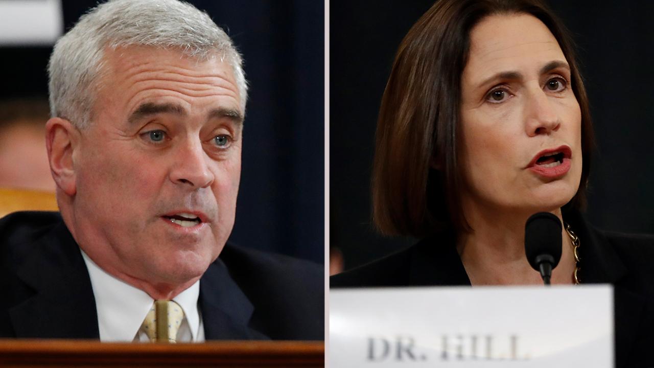 Fiona Hill clashes with Rep. Wenstrup on Ukraine interference in 2016 election