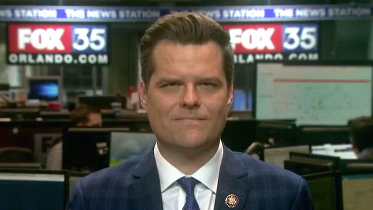 Rep. Matt Gaetz blasts Democrats' impeachment charade