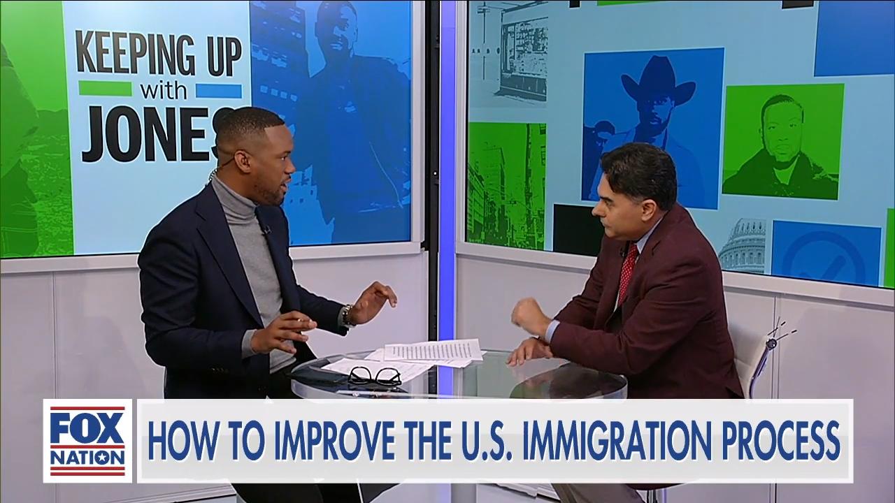 Lawrence Jones takes on 'Open Borders' professor: 'There is a concerted effort to usurp the system'