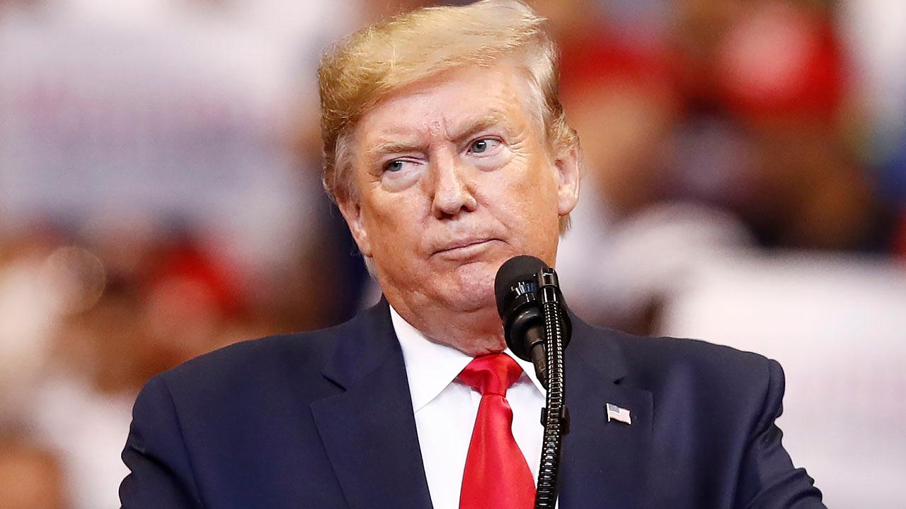 President Trump builds case against impeachment at Florida rally