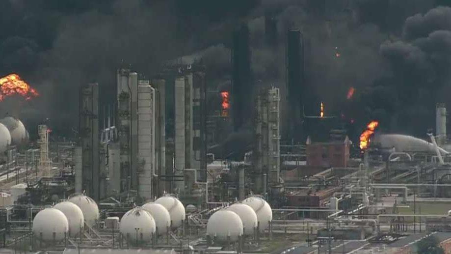 Fires burn at chemical plant in Port Neches, Texas