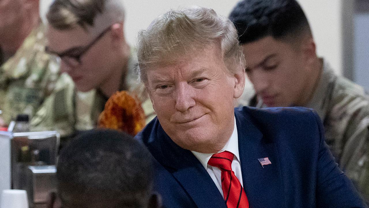 Trump makes surprise visit to troops in Afghanistan