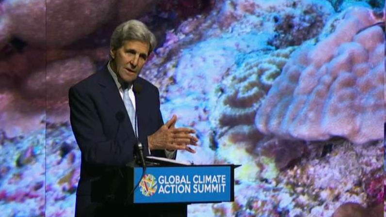 John Kerry launches 'World War Zero' climate coalition