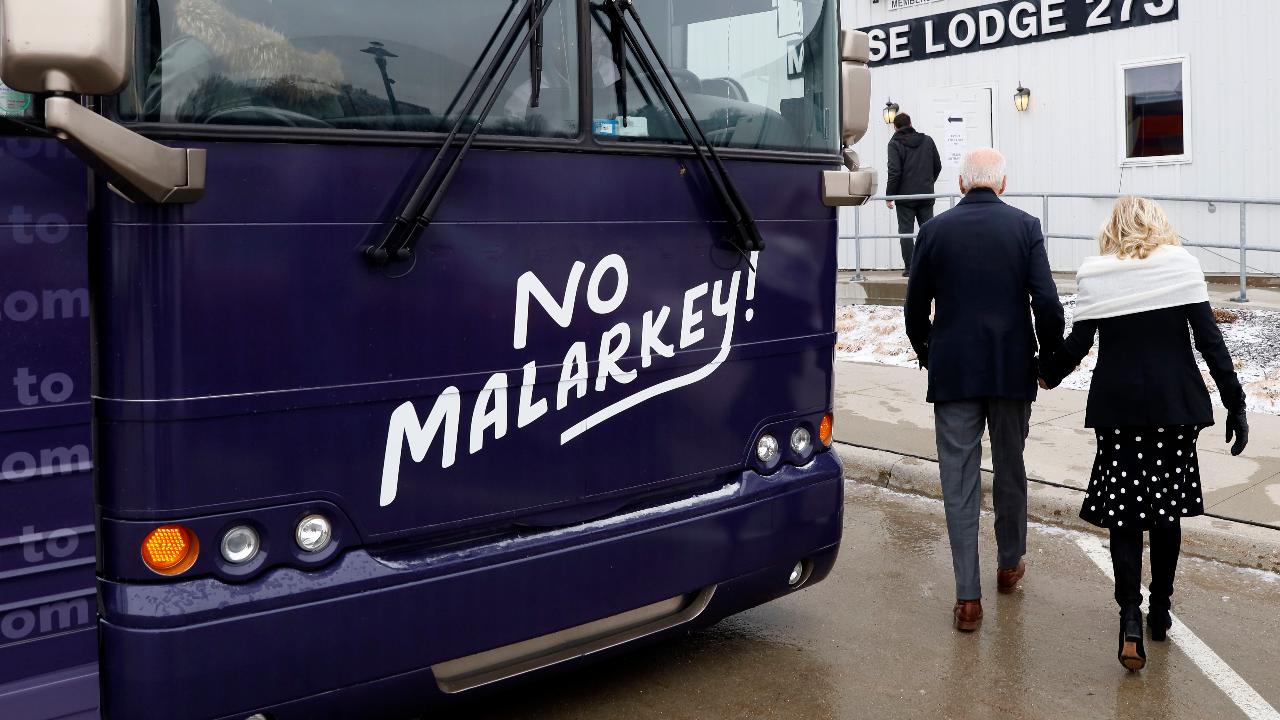 Twitter users roast Biden's 'No Malarkey' bus tour: 'The most boomer thing I've ever seen'