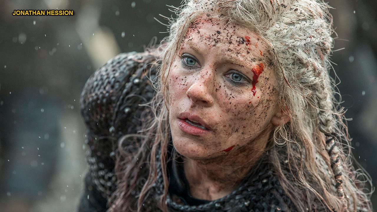 ‘Vikings’ star Katheryn Winnick says creator Michael Hirst received death threats over Lagertha’s fate