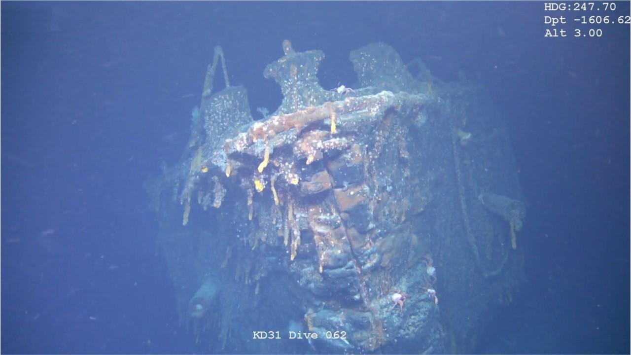 World War I battlecruiser wreck discovered near the Falkland Islands