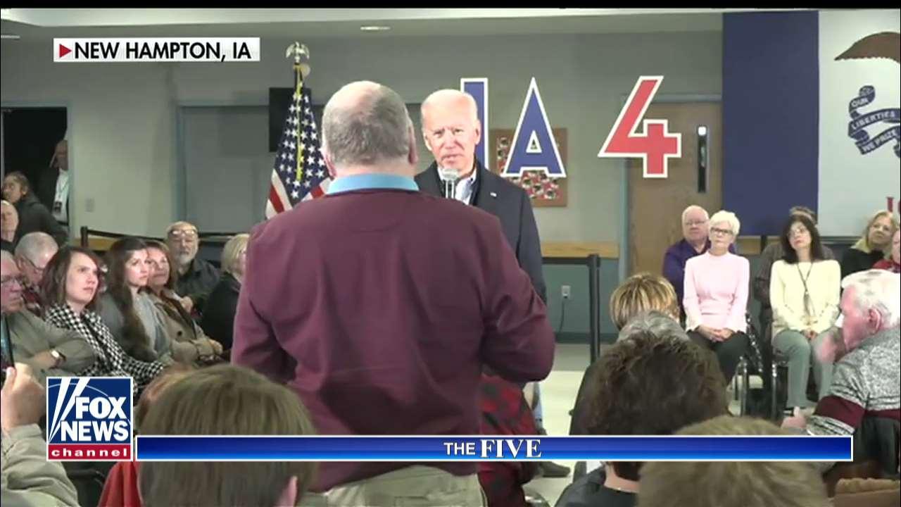 The Five reacts to Biden's heated Iowa exchange