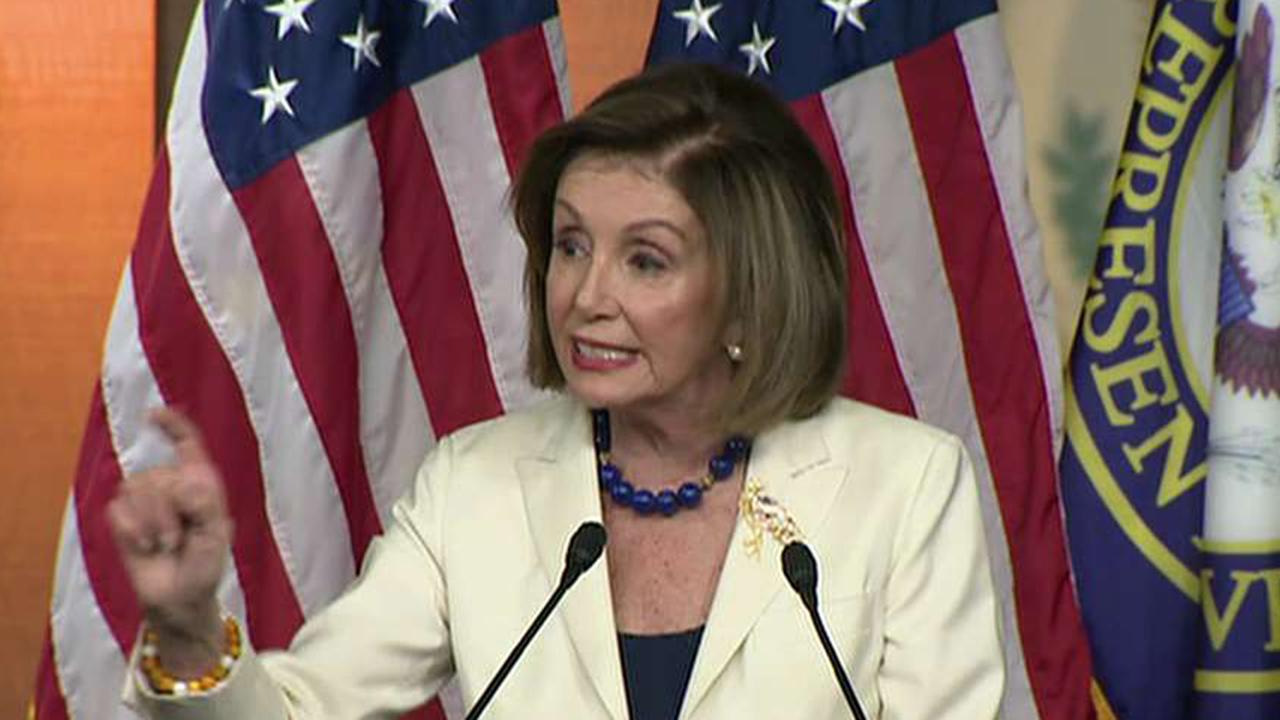 Pelosi insists she doesn't hate Trump, says she prays for him