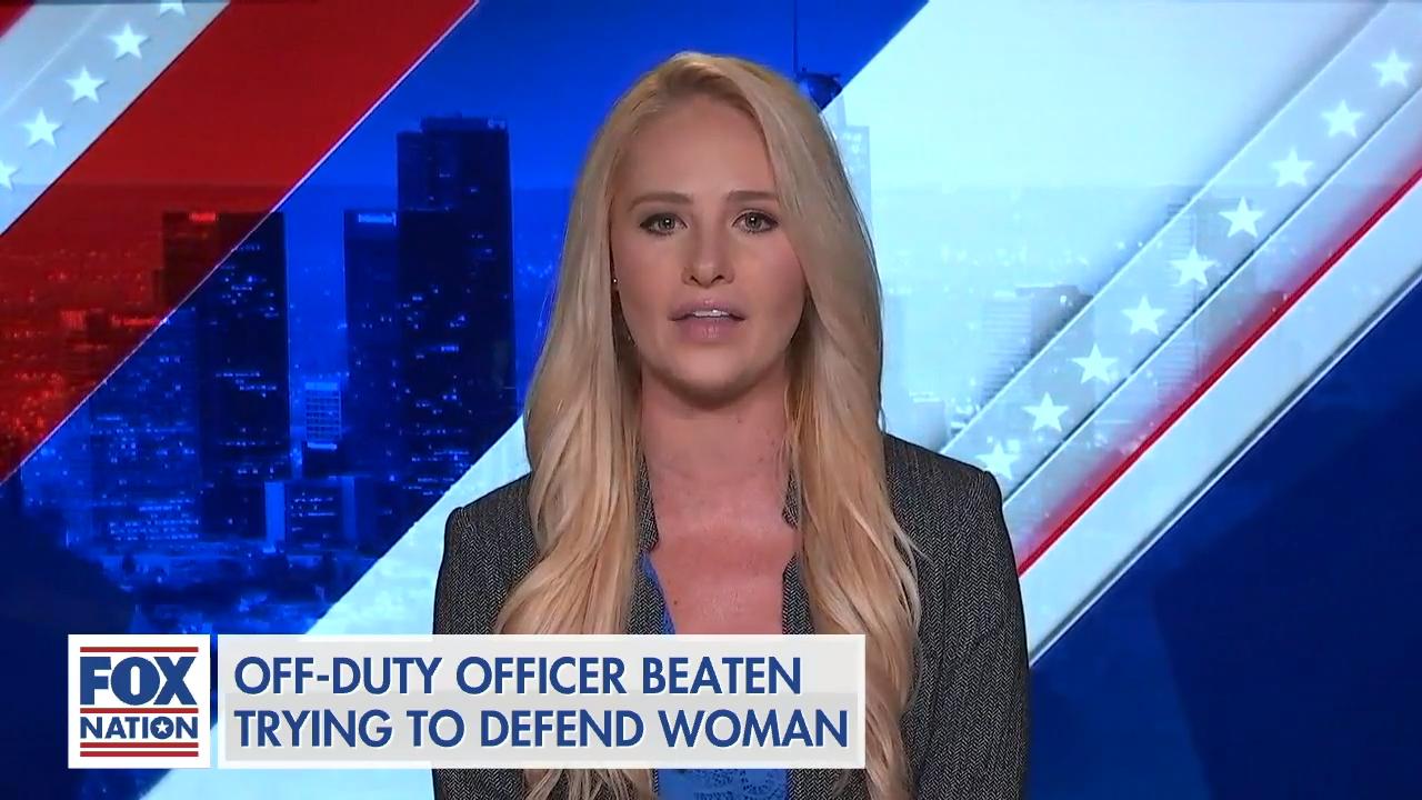 ‘Young people in this country are not taught right from wrong anymore’: Lahren responds to teen mob who attacked off-duty police officer