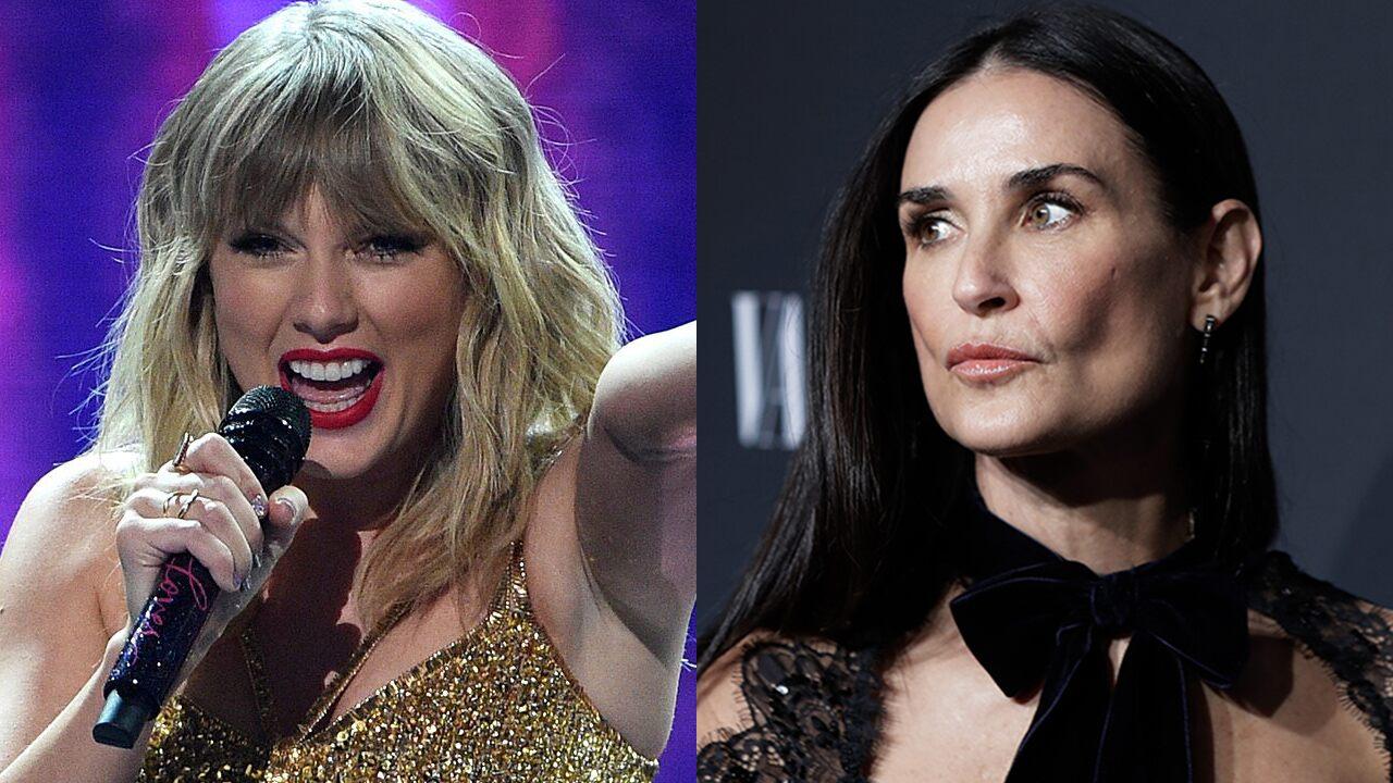 Demi Moore's memoir grabs Taylor Swift's attention and praise