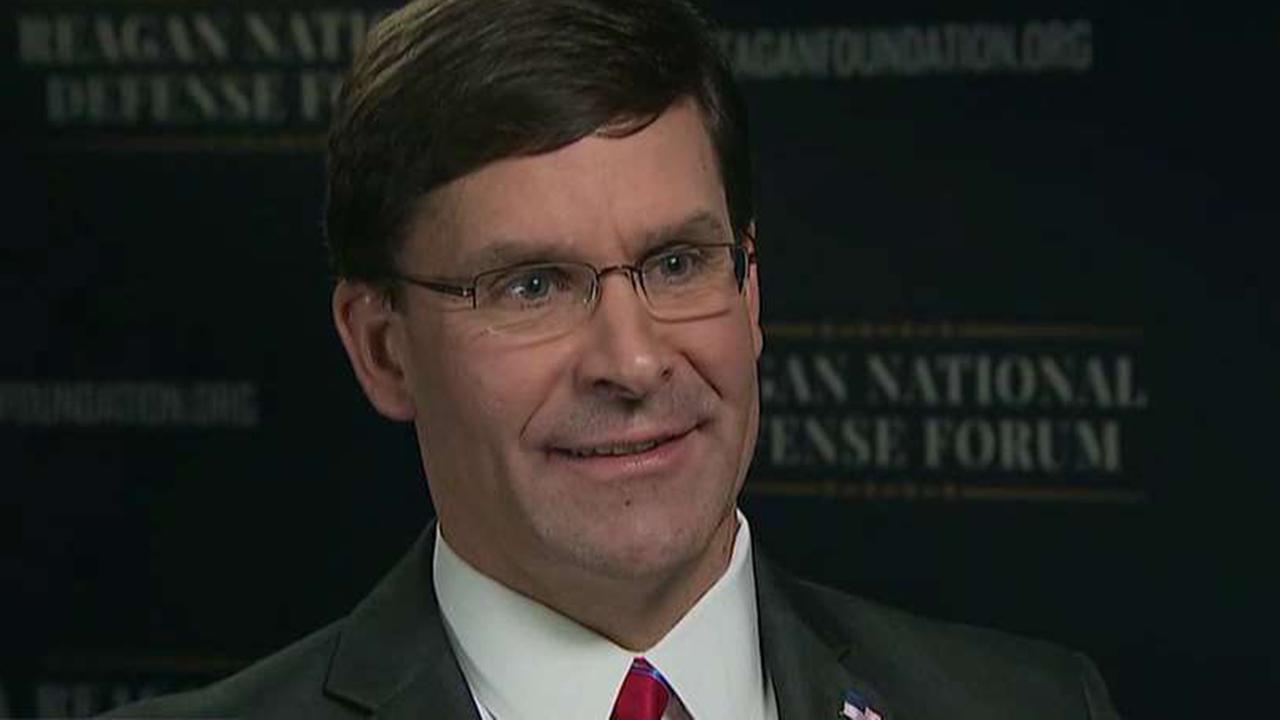 Defense Secretary Mark Esper on challenges to US national security