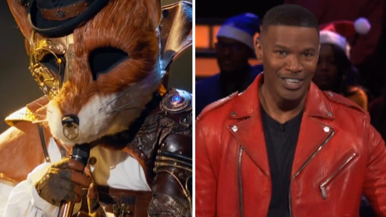 Holiday-themed semi-finals on 'The Masked Singer'; 'Santa Jamie' Foxx hosts 'Beat Shazam'