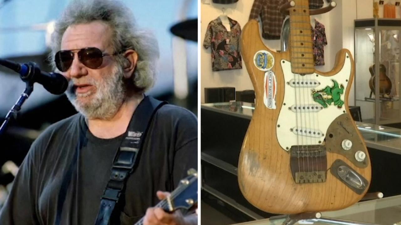 Jerry Garcia's guitars up for auction