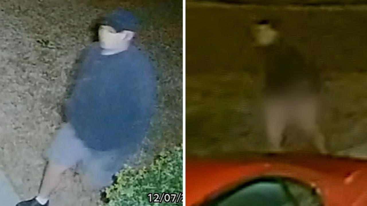 Pantless man seen prowling around people's homes in North Carolina