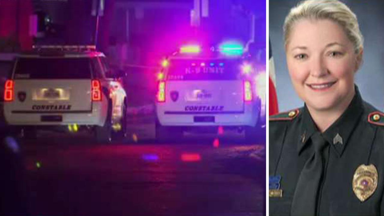 Manhunt for driver who hit Texas police sergeant and left her to die