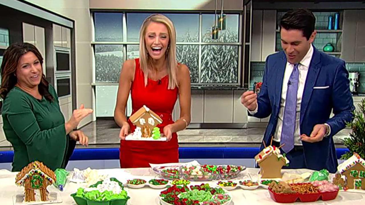 Celebrating National Gingerbread House Day with a decorating competition