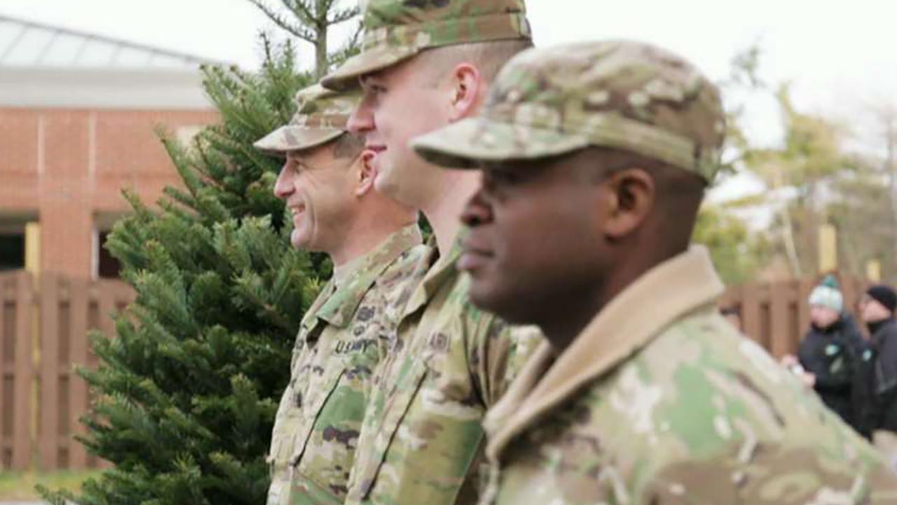 Trees for Troops working with American farmers to send Christmas trees to deployed military