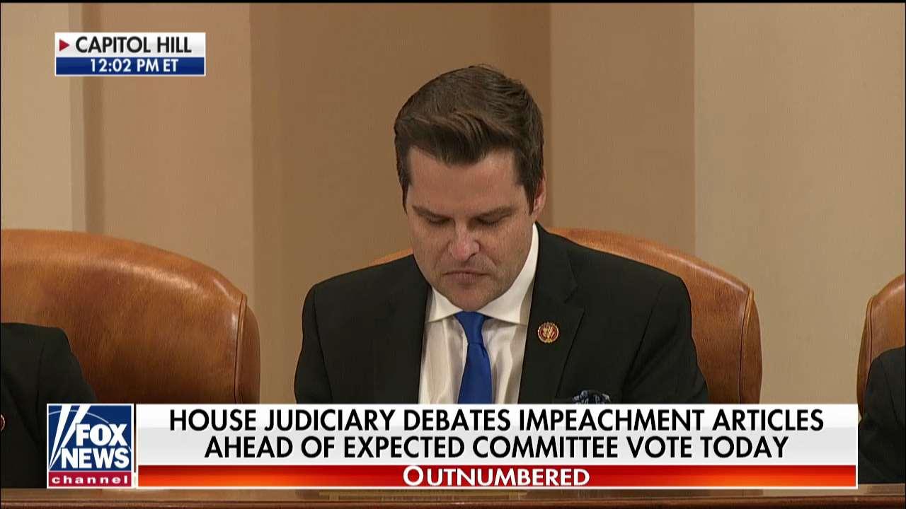 Gaetz on Hunter Biden: 'Hard to believe guy buying crack was worth $86,000 a month to Burisma'  
