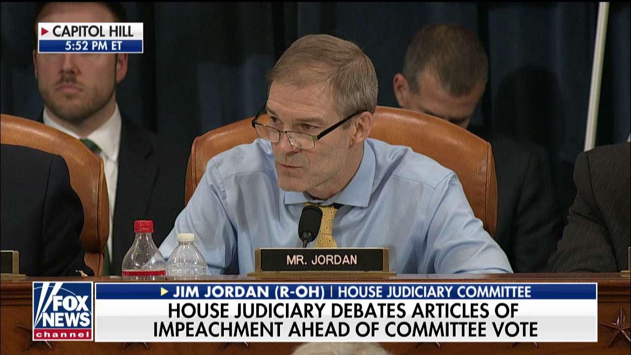 Jim Jordan: Adam Schiff is obstructing the House impeachment inquiry, not Trump