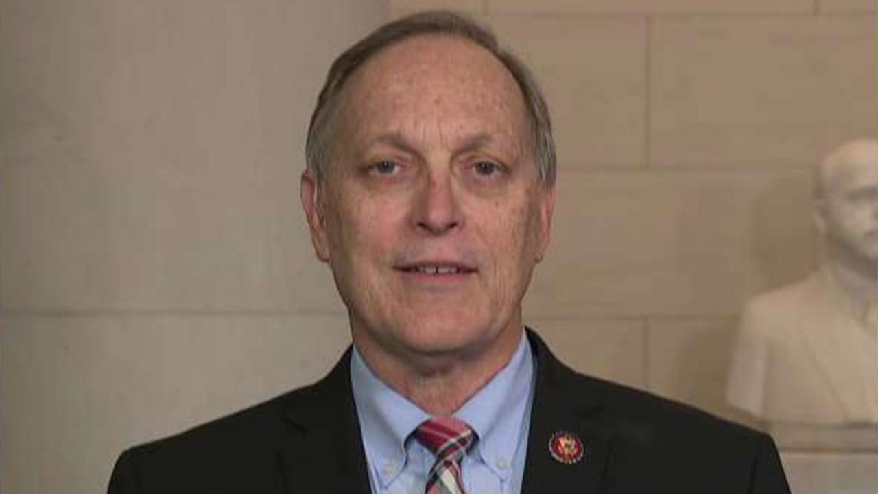 Rep Biggs reacts to the House Judiciary committee delaying impeachment vote